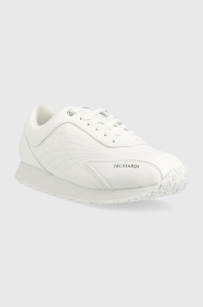 Кросівки Trussardi Football колір білий 79A00855 9Y099998 фото 2