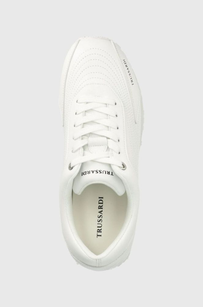 Кросівки Trussardi Football колір білий 79A00855 9Y099998 фото 4