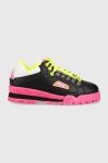 Шкіряні кросівки Fila TRAILBLAZER колір чорний Шкіряні кросівки Fila TRAILBLAZER колір чорний