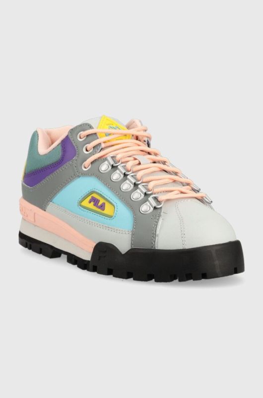 Шкіряні кросівки Fila TRAILBLAZER колір барвистий фото 2