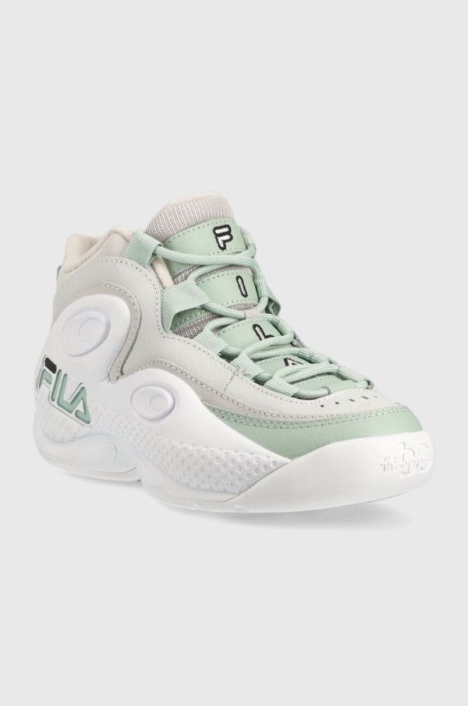Кросівки для тренувань Fila Grant Hill 3 Mid колір білий фото 2