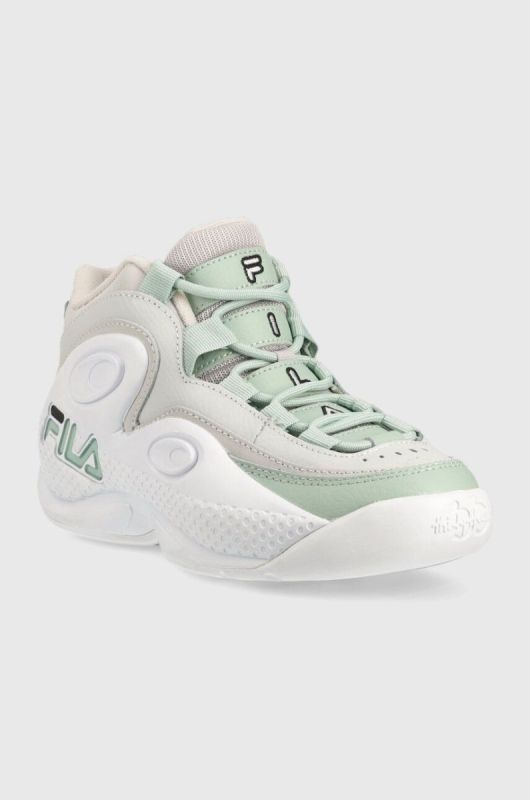 Кросівки для тренувань Fila Grant Hill 3 Mid колір білий фото 2