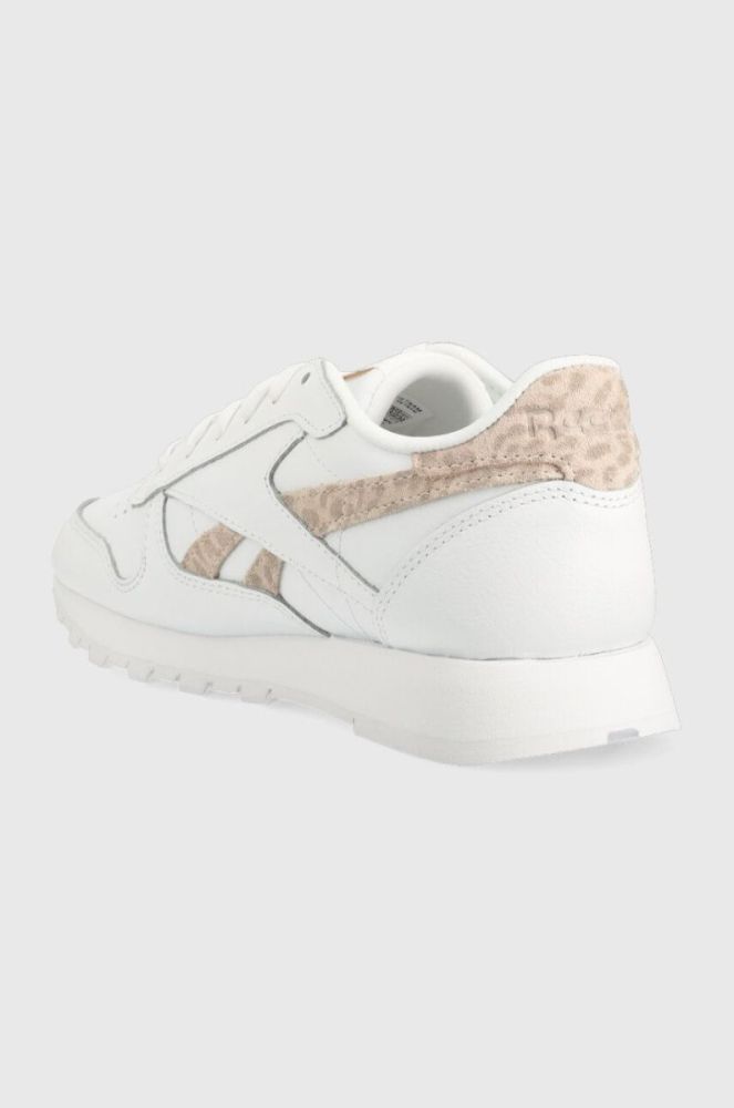 Шкіряні кросівки Reebok Classic CLASSIC LEATHER колір білий (3231754) фото 3