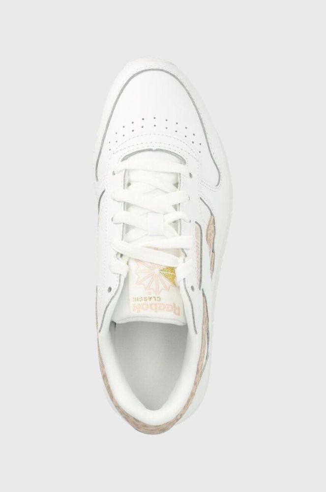 Шкіряні кросівки Reebok Classic CLASSIC LEATHER колір білий (3231754) фото 4