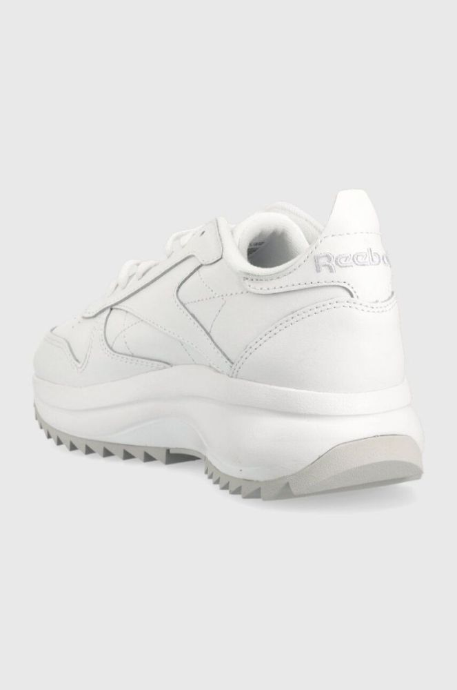 Шкіряні кросівки Reebok Classic Leather SP Extra колір білий HQ7196-WH/OGR/LIL фото 3