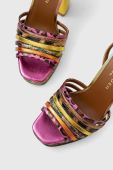 Шкіряні сандалі Kurt Geiger London Pierra 8882299999 колір барвистий