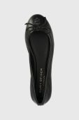 Шкіряні балетки Kurt Geiger London Eagle Ballerina колір чорний  9790600109
