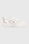 Шкіряні кросівки Tommy Hilfiger SPORTY TH RUNNER колір білий FW0FW06952 Шкіряні кросівки Tommy Hilfiger SPORTY TH RUNNER колір білий FW0FW06952