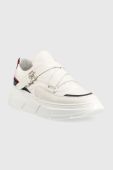 Кросівки Tommy Hilfiger LUX HRDWARE SNEAKER колір білий FW0FW07110