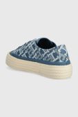 Кеди Tommy Hilfiger VULC ROPE MONOGRAM DENIM жіночі FW0FW07112 колір блакитний