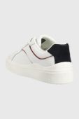 Шкіряні кросівки Tommy Hilfiger FEMININE COURT SNEAKER колір білий FW0FW07122