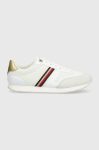 Кросівки Tommy Hilfiger ESSENTIAL RUNNER колір білий FW0FW07163 Кросівки Tommy Hilfiger ESSENTIAL RUNNER колір білий FW0FW07163