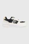 Кросівки Tommy Hilfiger BASKET SNEAKER WITH WEBBING GOLD колір синій FW0FW07175 Кросівки Tommy Hilfiger BASKET SNEAKER WITH WEBBING GOLD колір синій FW0FW07175