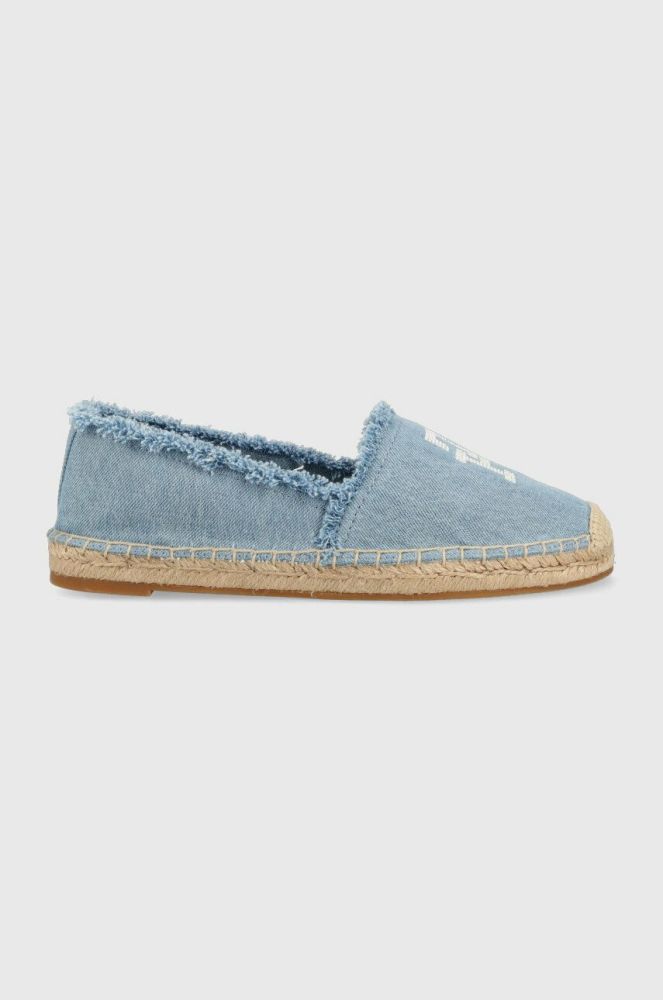 Еспадрилі Tommy Hilfiger DENIM ESPADRILLE FW0FW07270 колір блакитний