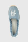 Еспадрилі Tommy Hilfiger DENIM ESPADRILLE FW0FW07270 колір блакитний