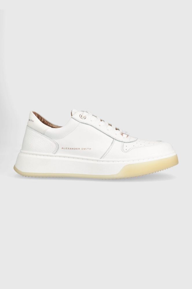 Шкіряні кросівки Alexander Smith Harrow колір білий ASAWT2D41TWT