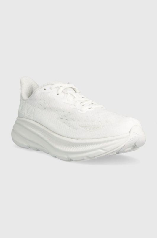 Бігові кросівки Hoka One One Clifton 9 колір білий фото 2