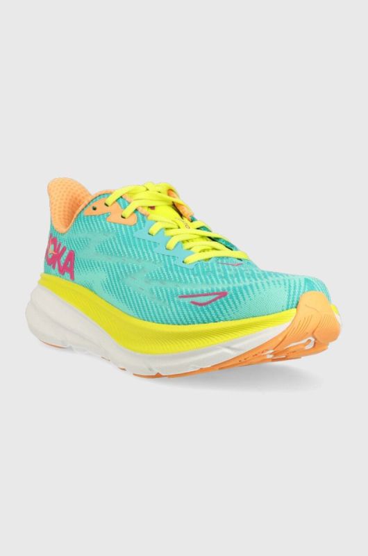 Бігові кросівки Hoka Clifton 9 колір бірюзовий 1127896-EBDB фото 2