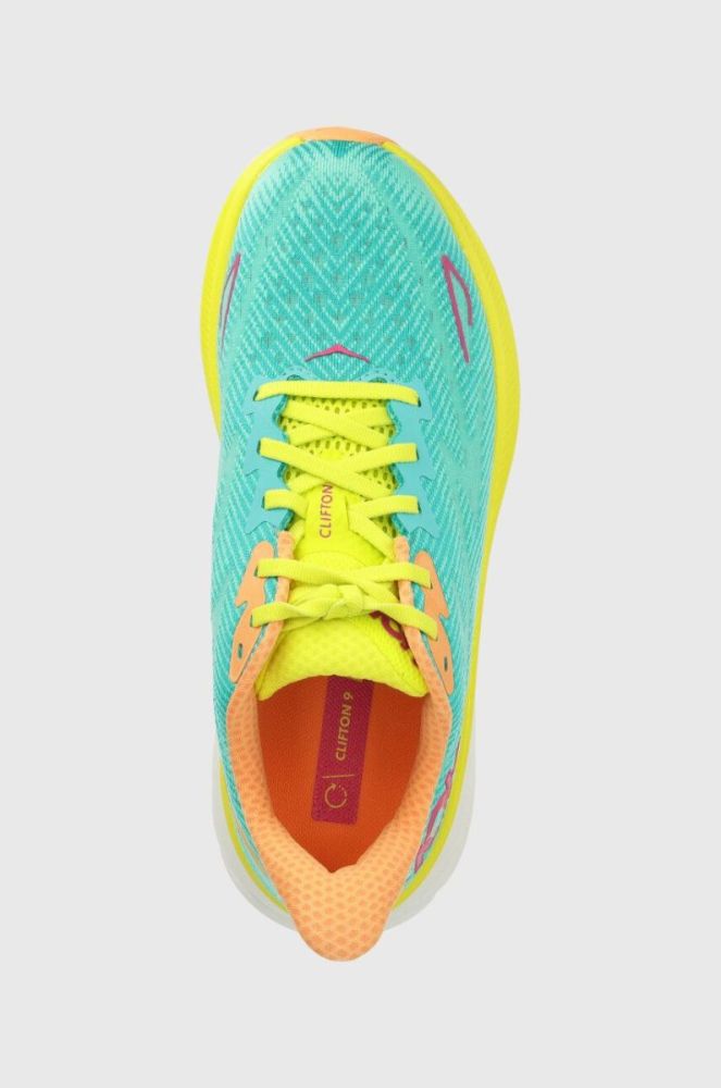 Бігові кросівки Hoka Clifton 9 колір бірюзовий 1127896-EBDB фото 4