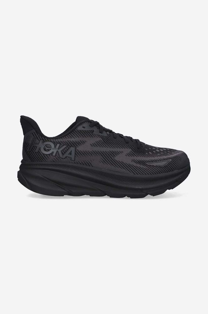 Бігові кросівки Hoka One One Clifton 9 колір чорний (3343889)