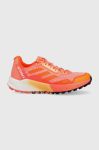 Черевики adidas TERREX Agravic Flow жіночі колір помаранчевий Черевики adidas TERREX Agravic Flow жіночі колір помаранчевий