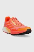 Черевики adidas TERREX Agravic Flow жіночі колір помаранчевий Черевики adidas TERREX Agravic Flow жіночі колір помаранчевий