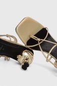 Сандалі Karl Lagerfeld IKON HEEL колір золотий KL39025