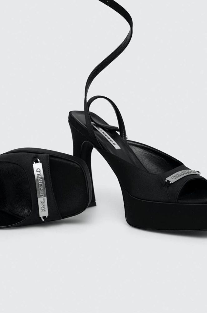 Сандалі Karl Lagerfeld LAZULA колір чорний KL33905 фото 3