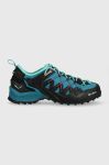 Черевики Salewa Wildfire Edge жіночі колір блакитний Черевики Salewa Wildfire Edge жіночі колір блакитний