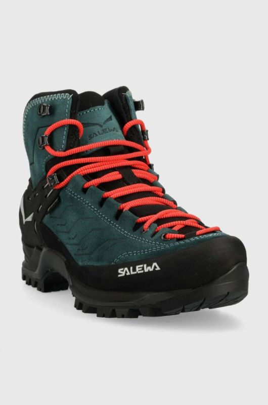 Черевики Salewa Mountain Trainer Mid GTX жіночі колір зелений фото 2