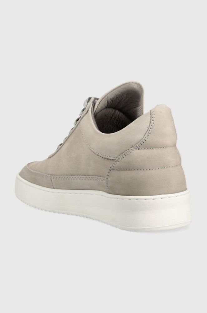 Замшеві кросівки Filling Pieces Low Top Ripple Nubuck колір бежевий 25122842003 25122842003-2003 фото 3