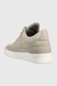 Замшеві кросівки Filling Pieces Low Top Ripple Nubuck колір бежевий 25122842003 25122842003-2003