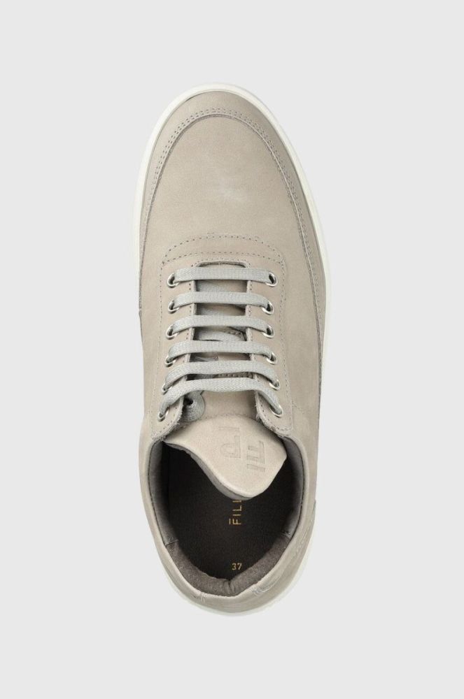 Замшеві кросівки Filling Pieces Low Top Ripple Nubuck колір бежевий 25122842003 25122842003-2003 фото 4