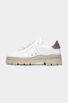 Шкіряні кросівки Filling Pieces Court Serrated колір білий 89128861002 89128861002-Grey Шкіряні кросівки Filling Pieces Court Serrated колір білий 89128861002 89128861002-Grey