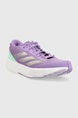 Бігові кросівки adidas Performance Adizero SL колір фіолетовий