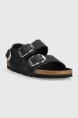 Шкіряні сандалі Birkenstock Milano жіночі колір чорний 1024953-Black