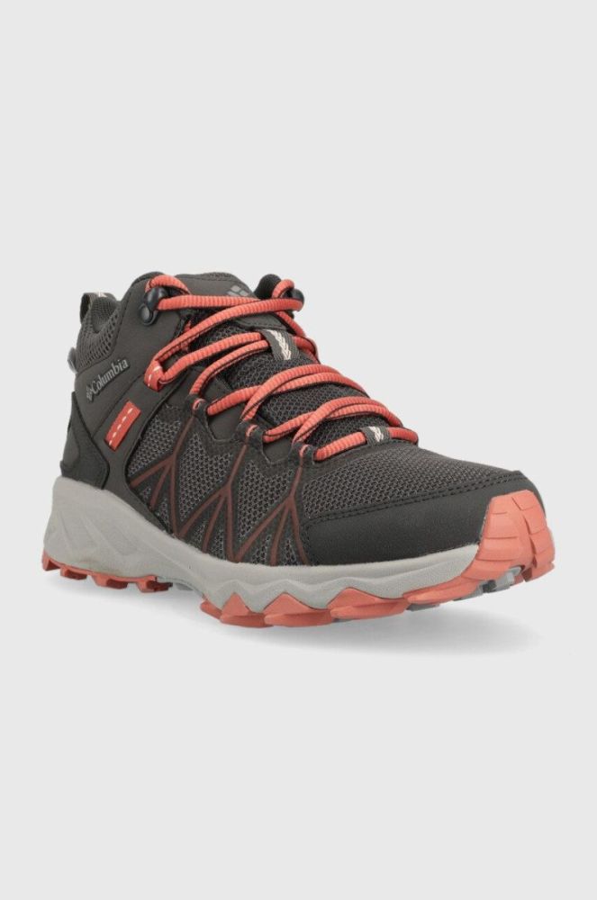 Черевики Columbia Peakfreak II Mid Outdry жіночі колір сірий фото 2