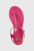 Сандалі Love Moschino жіночі колір рожевий JA16011G0GI37604