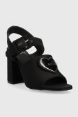 Сандалі Love Moschino колір чорний JA16368G0GIM0000
