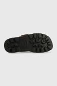 Шкіряні сандалі Camper Brutus Sandal жіночі колір коричневий на платформі K201323.009