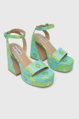 Сандалі Steve Madden Paysin колір бірюзовий SM11002379