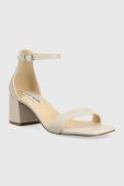 Шкіряні сандалі Steve Madden Low tide колір бежевий SM19000023