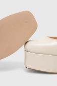 Туфлі Steve Madden Tamy колір бежевий каблук блок
