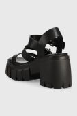 Сандалі Steve Madden Locate жіночі колір чорний каблук блок SM11002525