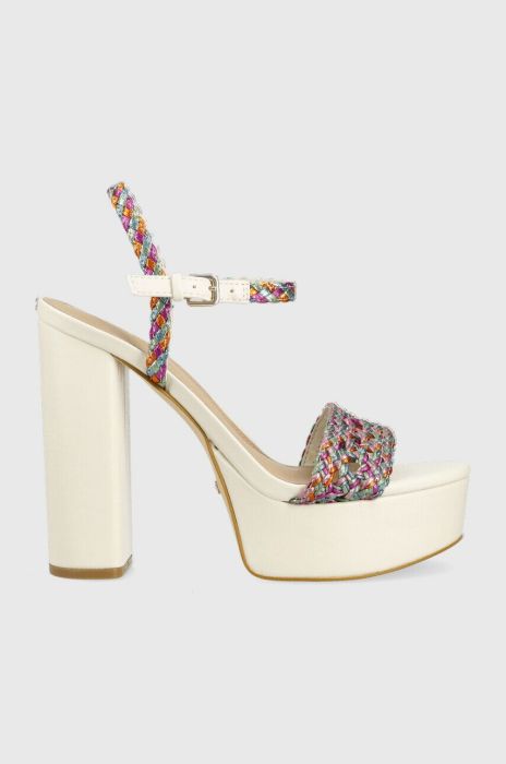Сандалі Guess GABELLE2 колір бежевий FL6G2L ELE03 Сандалі Guess GABELLE2 колір бежевий FL6G2L ELE03