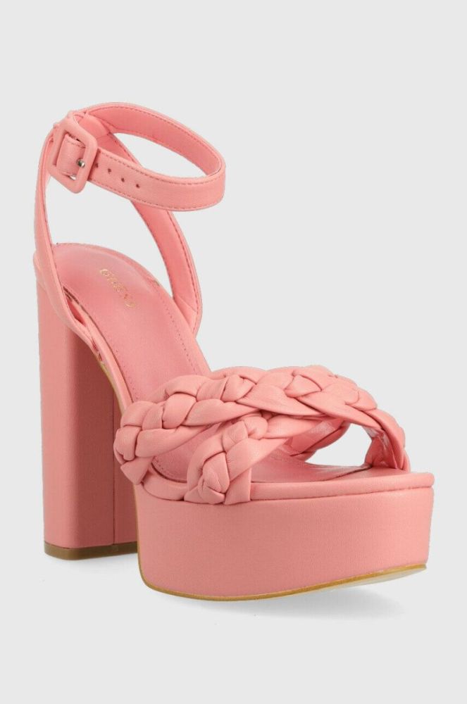 Сандалі Guess GABIRA колір рожевий FL6GBR ELE03 фото 2