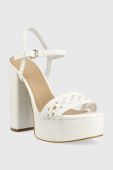 Сандалі Guess GABELLE колір білий FL6GLL ELE03 Сандалі Guess GABELLE колір білий FL6GLL ELE03