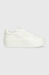 Шкіряні кросівки Guess MARILYN колір білий FL6MRI LEA12 Шкіряні кросівки Guess MARILYN колір білий FL6MRI LEA12
