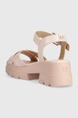 Сандалі Guess WALEE жіночі колір рожевий на платформі FL6WLE PEL03
