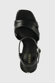 Сандалі Guess ZELINE колір чорний FL6ZLE ELE03